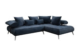 Lade das Bild in den Galerie-Viewer, Elegantes Designer L-Sofa Sydney: Elektrische Schlaffunktion, Samtbezug, Großzügiger Stauraum
