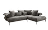 Elegantes Designer L-Sofa Sydney: Elektrische Schlaffunktion, Samtbezug, Großzügiger Stauraum