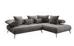 Lade das Bild in den Galerie-Viewer, Elegantes Designer L-Sofa Sydney: Elektrische Schlaffunktion, Samtbezug, Großzügiger Stauraum
