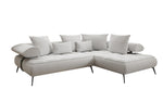 Lade das Bild in den Galerie-Viewer, Luxuriöses Designer L-Sofa Sydney Bouclé mit Elektrischer Relaxfunktion &amp; Stauraum
