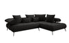 Luxuriöses Designer L-Sofa Sydney Bouclé mit Elektrischer Relaxfunktion & Stauraum