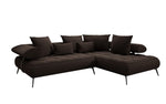 Lade das Bild in den Galerie-Viewer, Luxuriöses Designer L-Sofa Sydney Bouclé mit Elektrischer Schlaffunktion &amp; Stauraum
