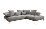 Lade das Bild in den Galerie-Viewer, Luxuriöses Designer L-Sofa Sydney Bouclé mit Elektrischer Relaxfunktion &amp; Stauraum
