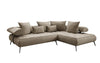 Elegantes Designer L-Sofa Sydney: Elektrische Schlaffunktion, Samtbezug, Großzügiger Stauraum