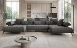 Lade das Bild in den Galerie-Viewer, Luxuriöses Designer U-Sofa Sydney Bouclé – Elektrische Schlaffunktion, Stauraum, Höchster Komfort
