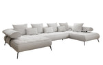 Lade das Bild in den Galerie-Viewer, Luxuriöses Designer U-Sofa Sydney Bouclé – Elektrische Schlaffunktion, Stauraum, Höchster Komfort
