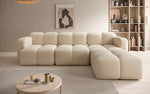 Lade das Bild in den Galerie-Viewer, Luxuriöses Designer L-Sofa Celly: Stilvolles Bouclé Ecksofa für Ihr Traum-Wohnzimmer

