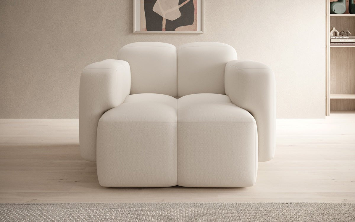 Luxuriöser Designer Sessel Celly: Modernes Stoff-Sofa für Ihr stilvolles Zuhause