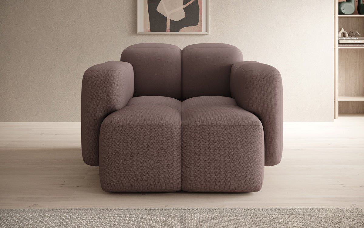 Luxuriöser Designer Sessel Celly: Modernes Stoff-Sofa für Ihr stilvolles Zuhause
