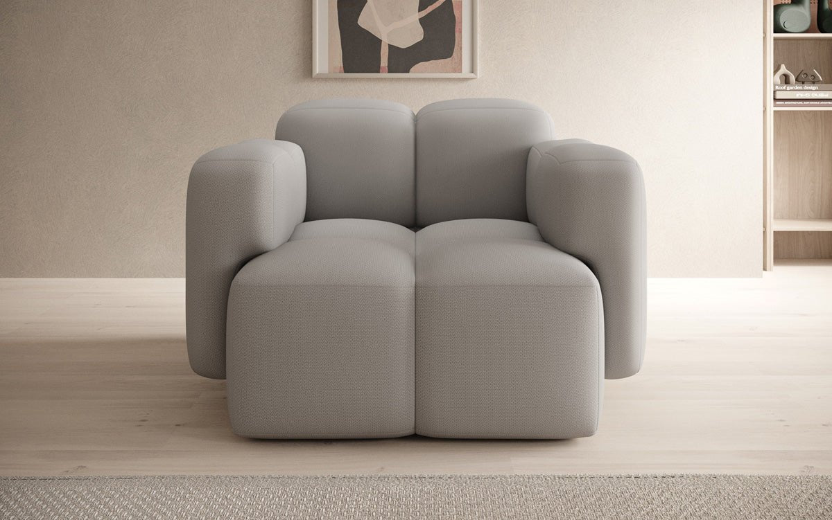 Luxuriöser Designer Sessel Celly: Modernes Stoff-Sofa für Ihr stilvolles Zuhause