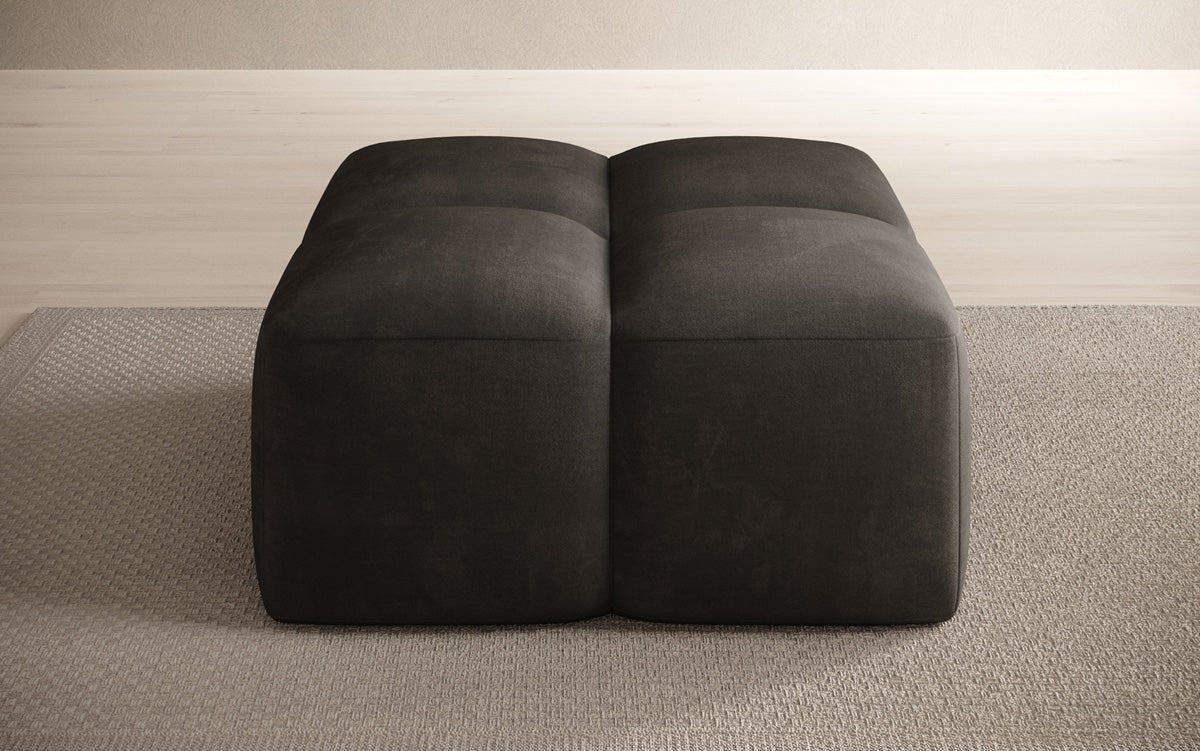 Celly Samt Beistellhocker – Eleganter, Bequemer, Vielseitiger Sitz für Ihr Zuhause