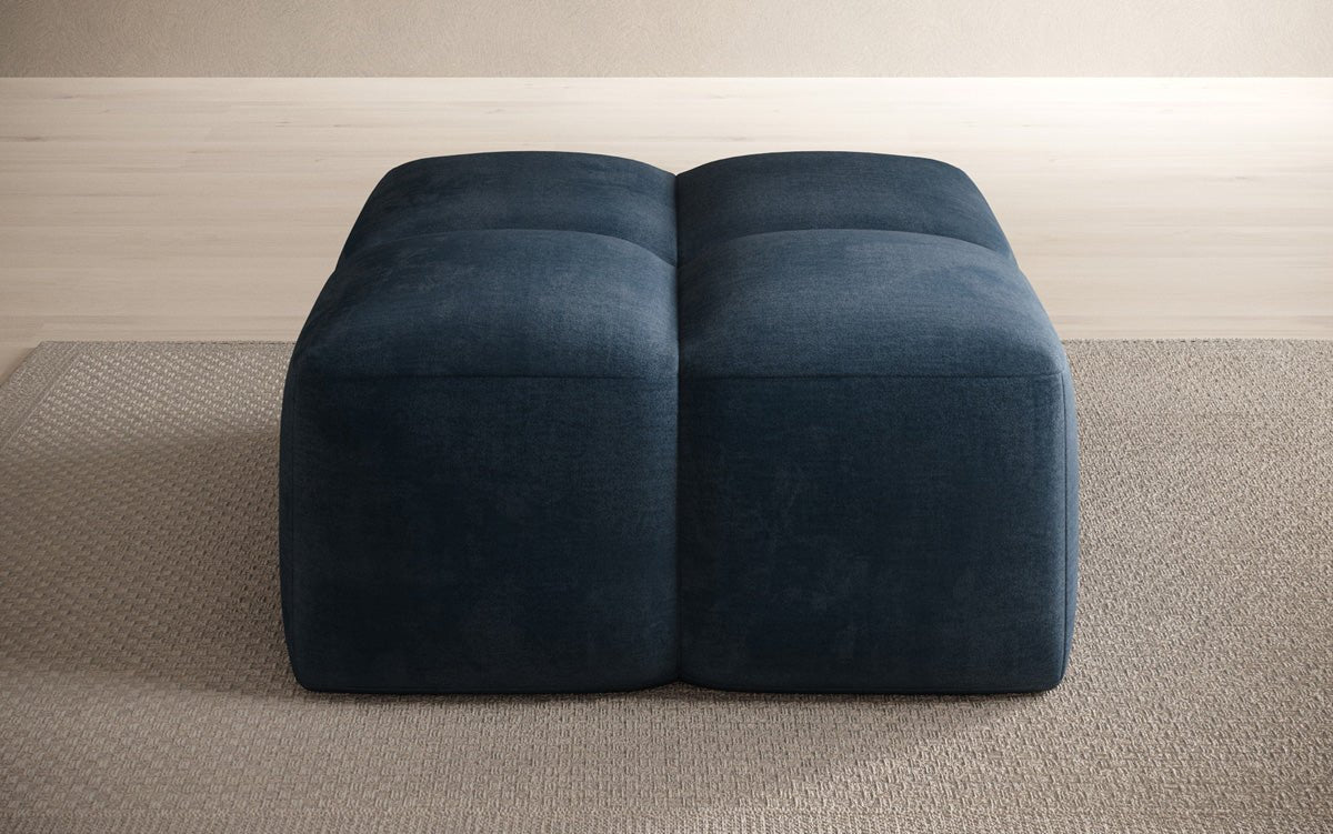 Celly Samt Beistellhocker Pouf: Luxuriöser Komfort, Vielseitig & Modernes Design