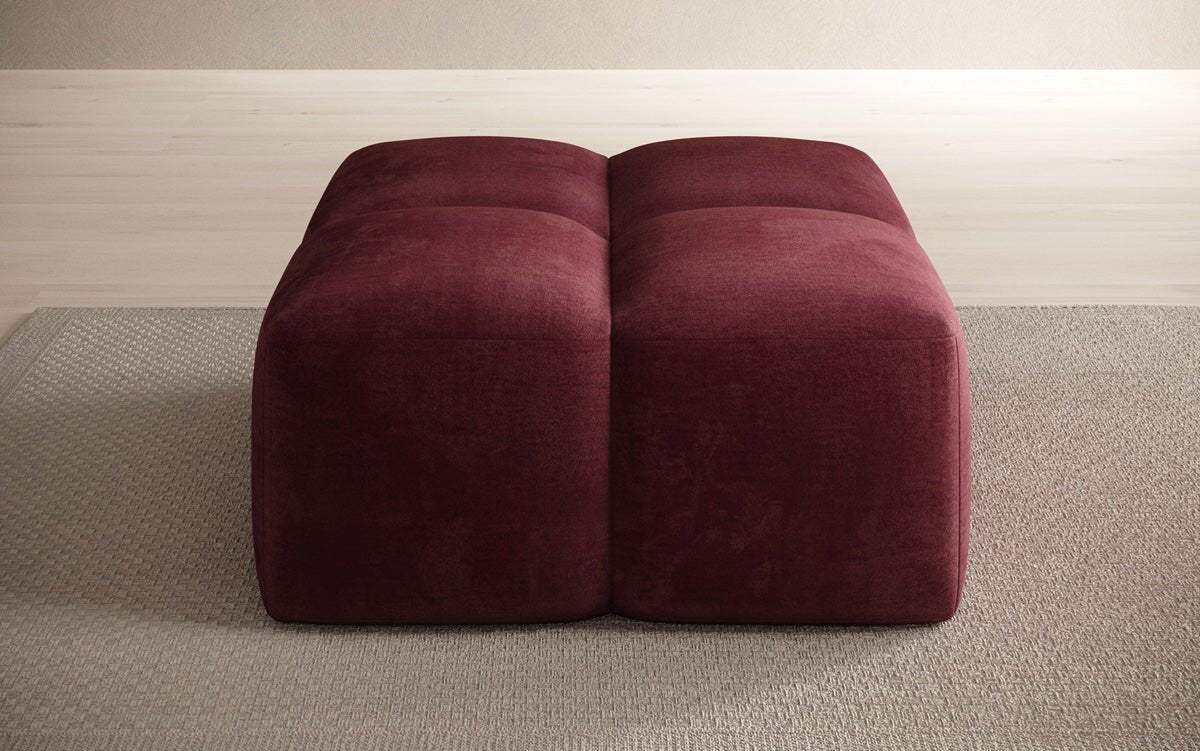 Celly Samt Beistellhocker – Eleganter, Bequemer, Vielseitiger Sitz für Ihr Zuhause