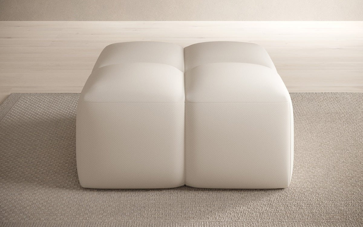 Celly Stoff Beistellhocker: Moderner Runder Pouf für Gemütlichkeit & Stil