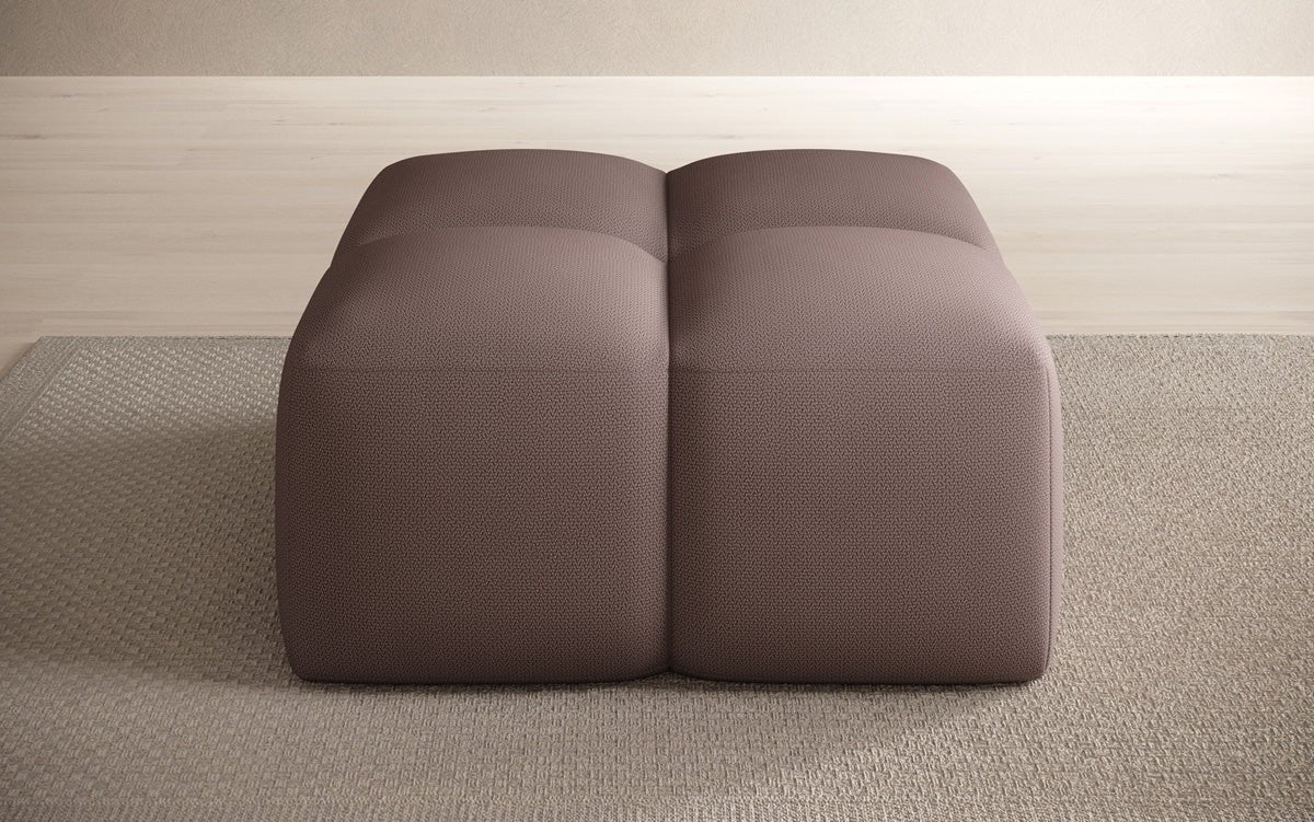 Celly Stoff Beistellhocker: Moderner Runder Pouf für Gemütlichkeit & Stil