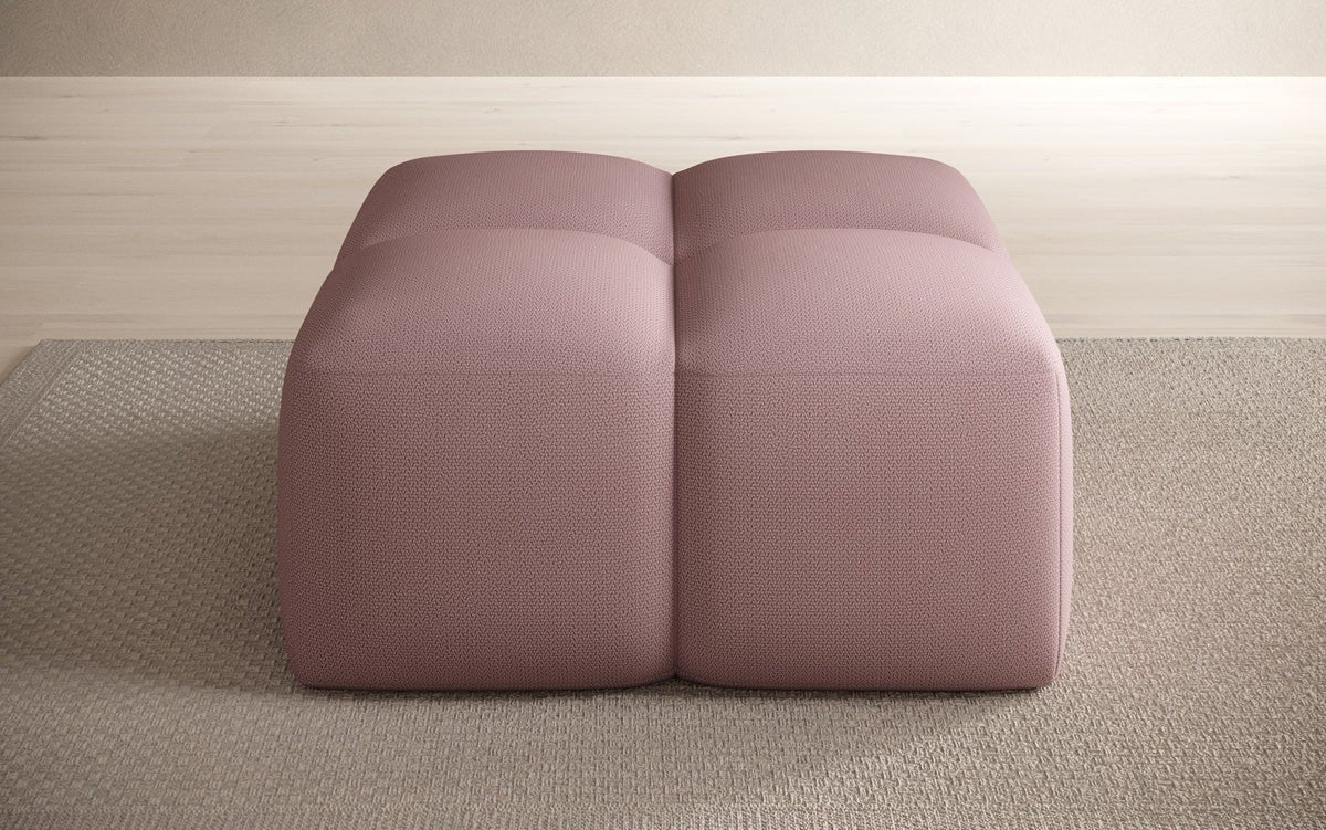 Celly Stoff Beistellhocker: Moderner Runder Pouf für Gemütlichkeit & Stil
