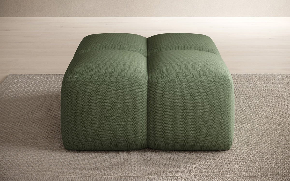 Celly Stoff Beistellhocker: Moderner Runder Pouf für Gemütlichkeit & Stil