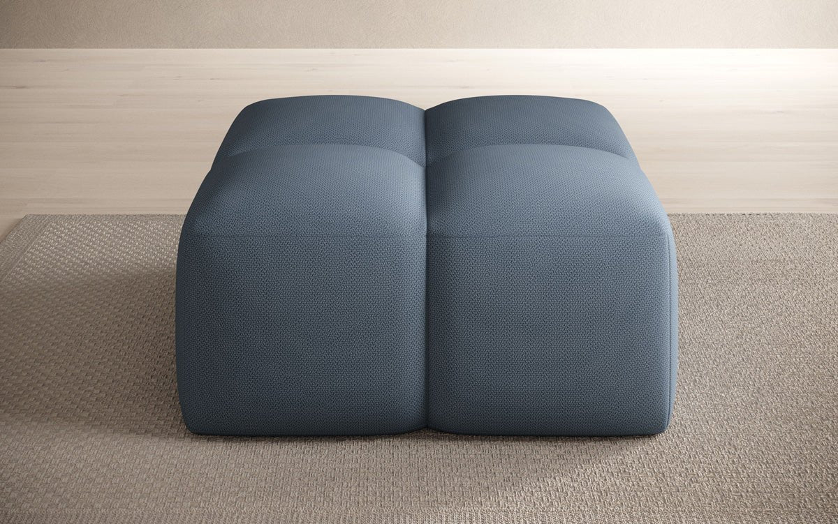 Celly Stoff Beistellhocker: Moderner Runder Pouf für Gemütlichkeit & Stil