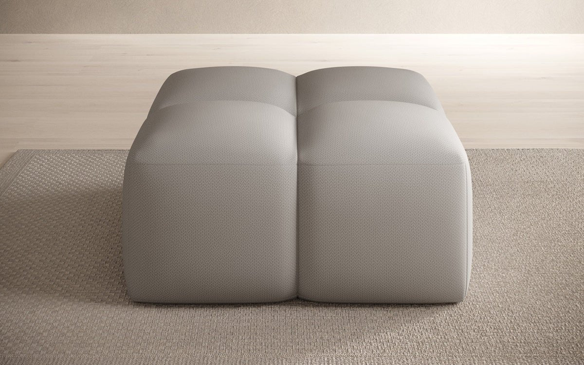 Celly Stoff Beistellhocker: Moderner Runder Pouf für Gemütlichkeit & Stil
