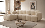 Lade das Bild in den Galerie-Viewer, Luxuriöses Designer L-Sofa Celly: Stilvolles Bouclé Ecksofa für Ihr Traum-Wohnzimmer
