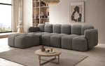 Lade das Bild in den Galerie-Viewer, Luxuriöses Designer L-Sofa Celly: Stilvolles Bouclé Ecksofa für Ihr Traum-Wohnzimmer
