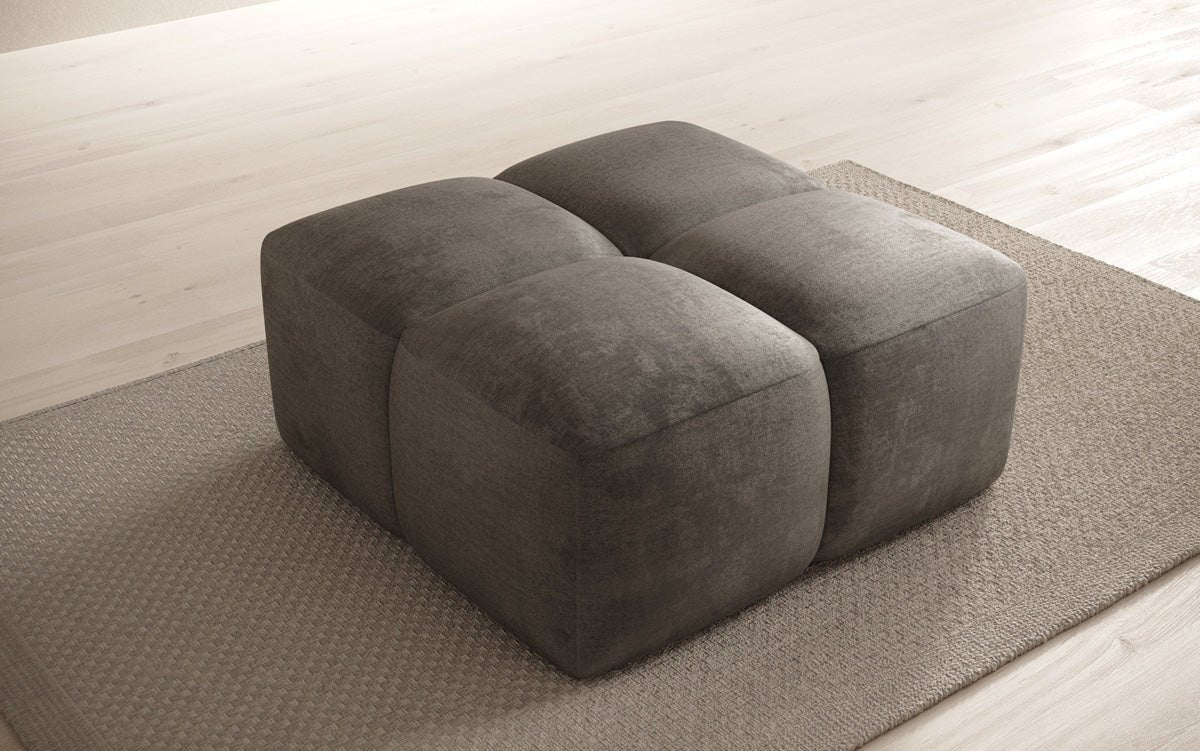 Celly Samt Beistellhocker – Eleganter, Bequemer, Vielseitiger Sitz für Ihr Zuhause