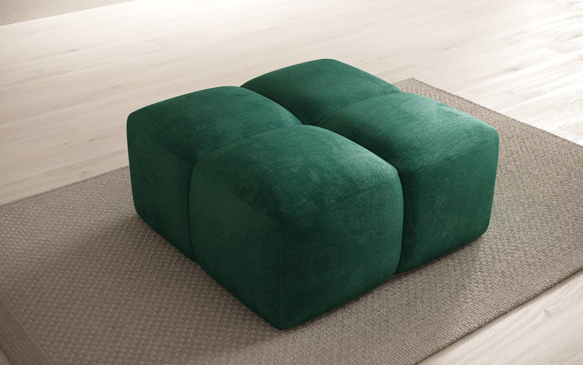 Celly Samt Beistellhocker – Eleganter, Bequemer, Vielseitiger Sitz für Ihr Zuhause