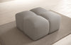 Vielseitiger Celly Bouclé Beistellhocker: Moderner Samt-Pouf für stilvolles Wohnen und Komfort