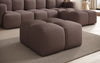 Celly Stoff Beistellhocker: Moderner Runder Pouf für Gemütlichkeit & Stil