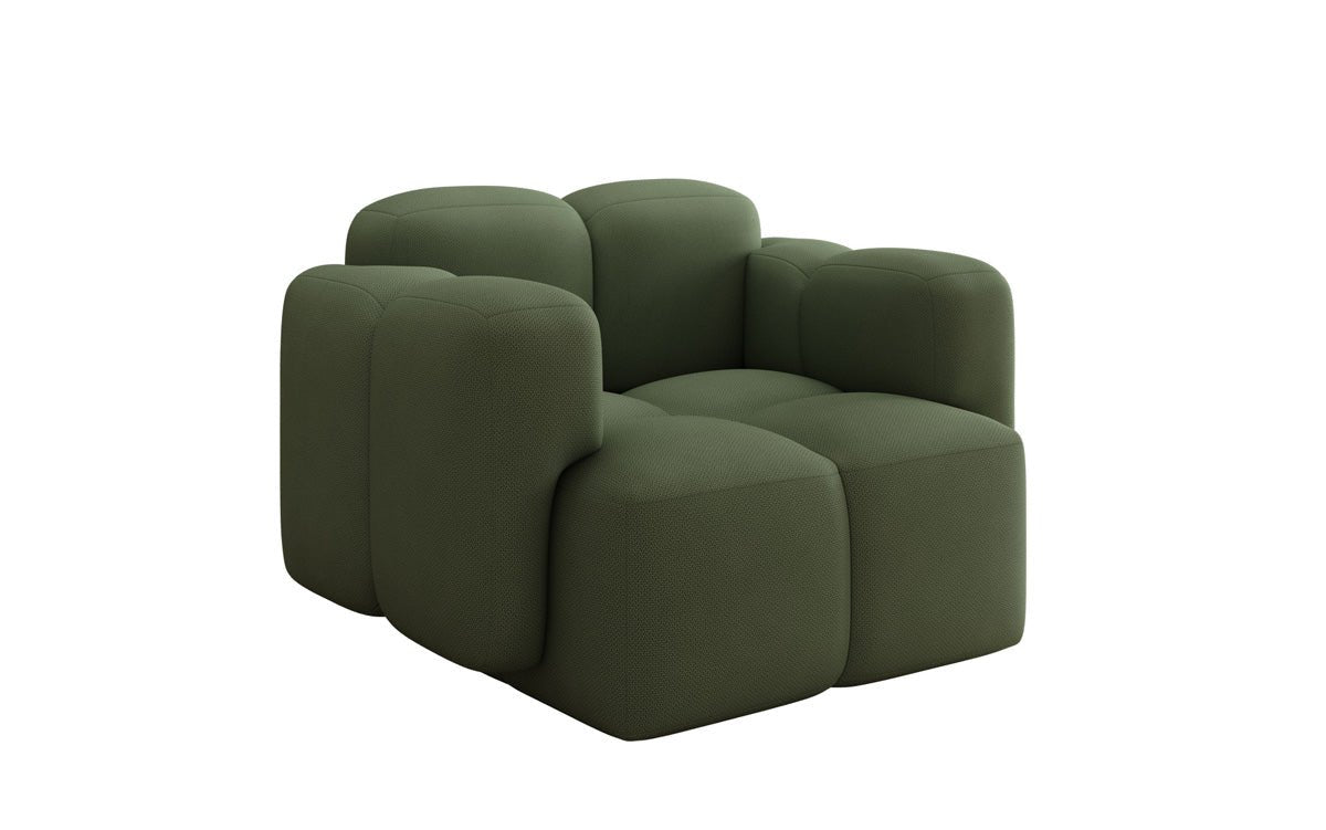Luxuriöser Designer Sessel Celly: Modernes Stoff-Sofa für Ihr stilvolles Zuhause