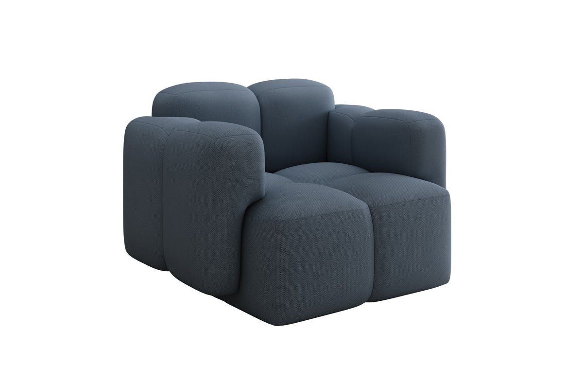 Luxuriöser Designer Sessel Celly: Modernes Stoff-Sofa für Ihr stilvolles Zuhause