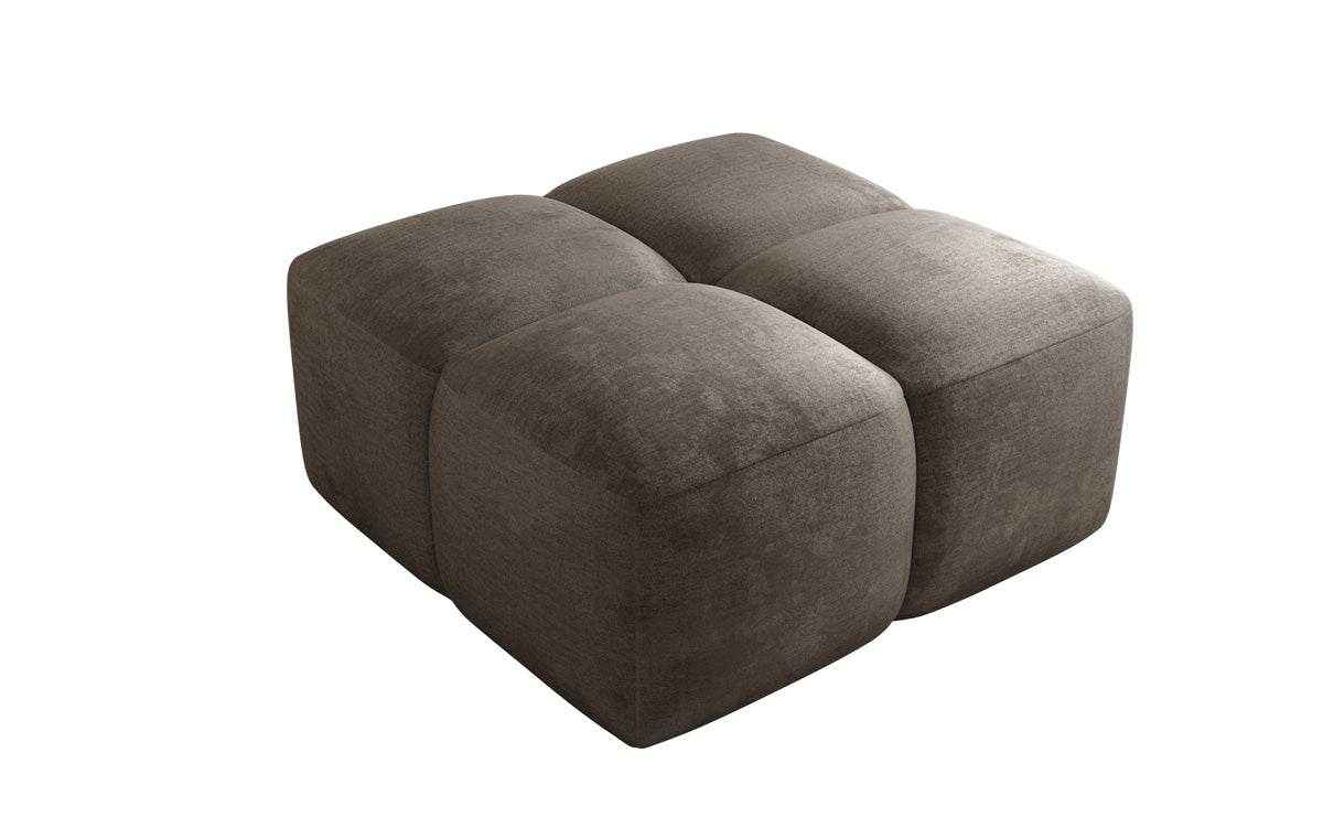 Celly Samt Beistellhocker Pouf: Luxuriöser Komfort, Vielseitig & Modernes Design