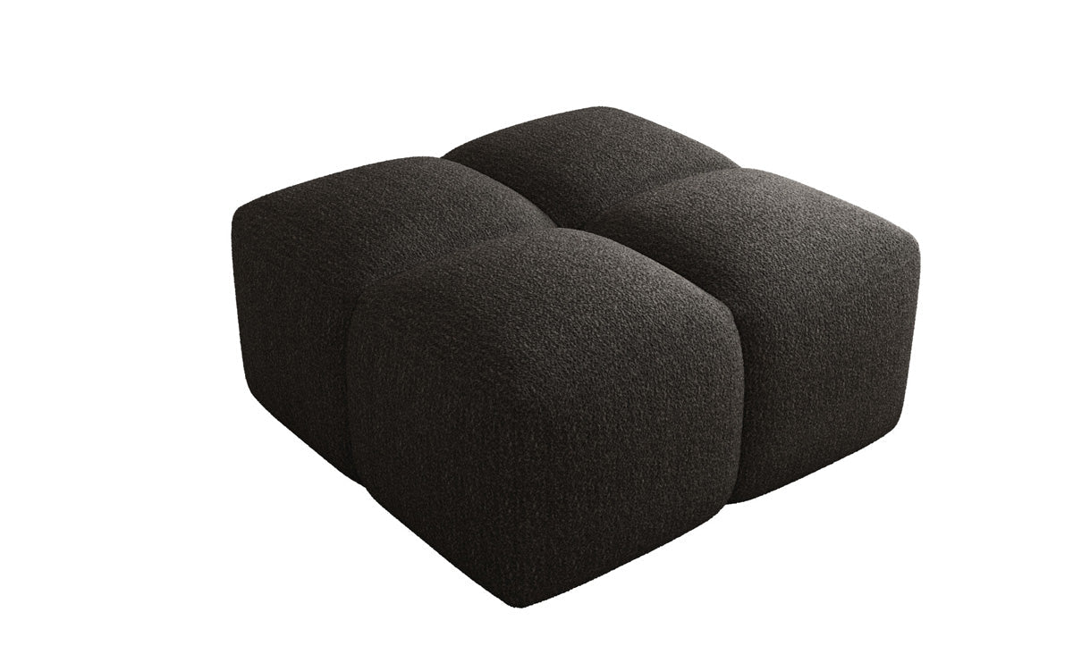 Luxuriöser Bouclé Beistellhocker Celly: Modern, Gemütlich, Vielseitig für Ihr Zuhause