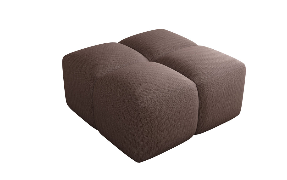 Celly Stoff Beistellhocker: Moderner Runder Pouf für Gemütlichkeit & Stil