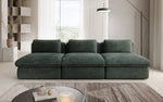 Lade das Bild in den Galerie-Viewer, Luxuriöses Cord-Designer-Sofa Cuddle: Gemütlicher 3-Sitzer für modernes Wohnzimmer
