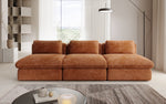 Lade das Bild in den Galerie-Viewer, Luxuriöses Cord-Designer-Sofa Cuddle: Gemütlicher 3-Sitzer für modernes Wohnzimmer
