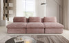 Luxuriöses Cord-Designer-Sofa Cuddle: Gemütlicher 3-Sitzer für modernes Wohnzimmer