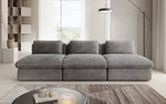 Lade das Bild in den Galerie-Viewer, Luxuriöses Cord-Designer-Sofa Cuddle: Gemütlicher 3-Sitzer für modernes Wohnzimmer
