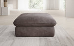 Lade das Bild in den Galerie-Viewer, Gemütlicher Kord Beistellhocker Cuddle 90x90cm – Vielseitiger Pouf für Ihr Zuhause
