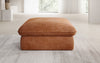 Gemütlicher Kord Beistellhocker Cuddle 90x90cm – Vielseitiger Pouf für Ihr Zuhause