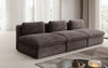 Luxuriöses Cord-Designer-Sofa Cuddle: Gemütlicher 3-Sitzer für modernes Wohnzimmer