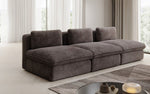 Lade das Bild in den Galerie-Viewer, Luxuriöses Cord-Designer-Sofa Cuddle: Gemütlicher 3-Sitzer für modernes Wohnzimmer
