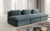 Luxuriöses Cord-Designer-Sofa Cuddle: Gemütlicher 3-Sitzer für modernes Wohnzimmer
