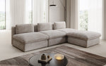 Lade das Bild in den Galerie-Viewer, Gemütliches Designer L-Sofa Cuddle aus Cordstoff – Modernes Ecksofa Wohnzimmer
