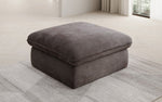 Lade das Bild in den Galerie-Viewer, Gemütlicher Kord Beistellhocker Cuddle 90x90cm – Vielseitiger Pouf für Ihr Zuhause
