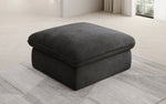 Lade das Bild in den Galerie-Viewer, Gemütlicher Kord Beistellhocker Cuddle 90x90cm – Vielseitiger Pouf für Ihr Zuhause
