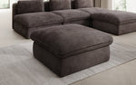 Lade das Bild in den Galerie-Viewer, Gemütlicher Kord Beistellhocker Cuddle 90x90cm – Vielseitiger Pouf für Ihr Zuhause
