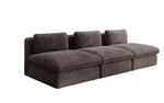 Lade das Bild in den Galerie-Viewer, Luxuriöses Cord-Designer-Sofa Cuddle: Gemütlicher 3-Sitzer für modernes Wohnzimmer
