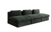 Luxuriöses Cord-Designer-Sofa Cuddle: Gemütlicher 3-Sitzer für modernes Wohnzimmer