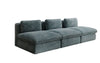 Luxuriöses Cord-Designer-Sofa Cuddle: Gemütlicher 3-Sitzer für modernes Wohnzimmer